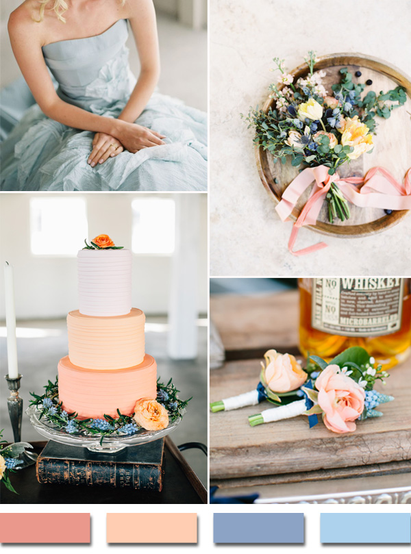 coral-peach-and-powder-blue-wedding-color-ideas-for-2015-trends